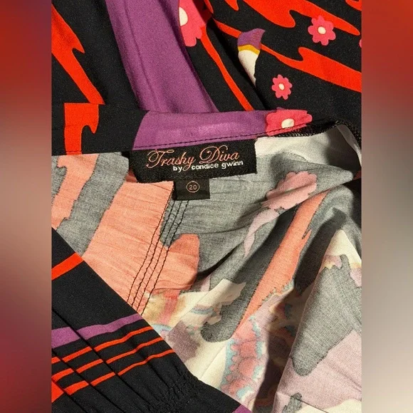 1940s Dress by Trashy Diva in Carousel Ponies Size 20 - Picture 3 of 10